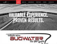 Tablet Screenshot of bugwatermedia.com